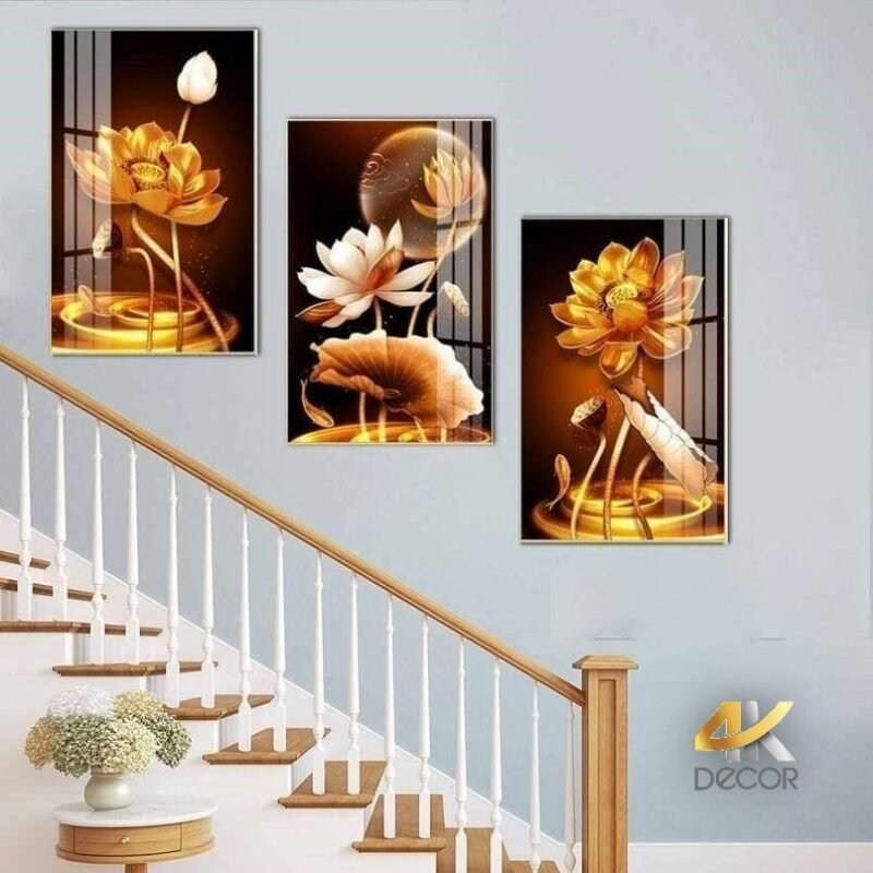 Tranh tráng gương là gì - Tranh tráng gương hành lang&cầu thang