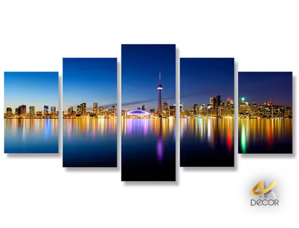 Tranh tráng gương là gì - Tranh Tráng Gương Thành Phố Về Đêm