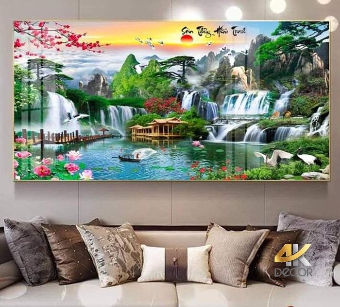 Tranh tráng gương là gì - Tranh Tráng Gương Phong Cảnh Thiên Nhiên 4K