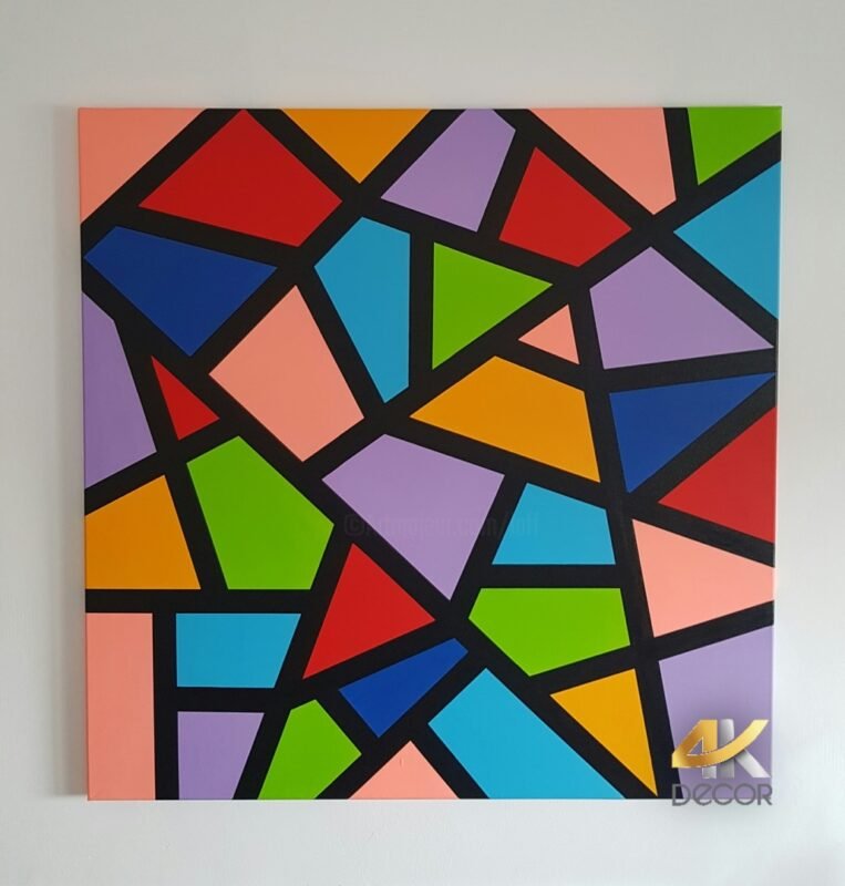 Tranh Trừu Tượng Là Gì-Geometric Abstract 