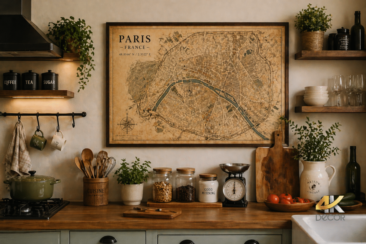 Tranh sơn dầu số hoá lớp phủ