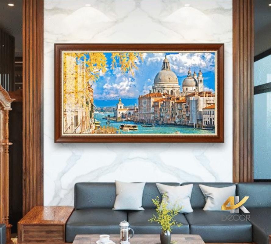 Tranh Trang Trí Văn Phòng-Tranh Kiến Trúc & Đô Thị