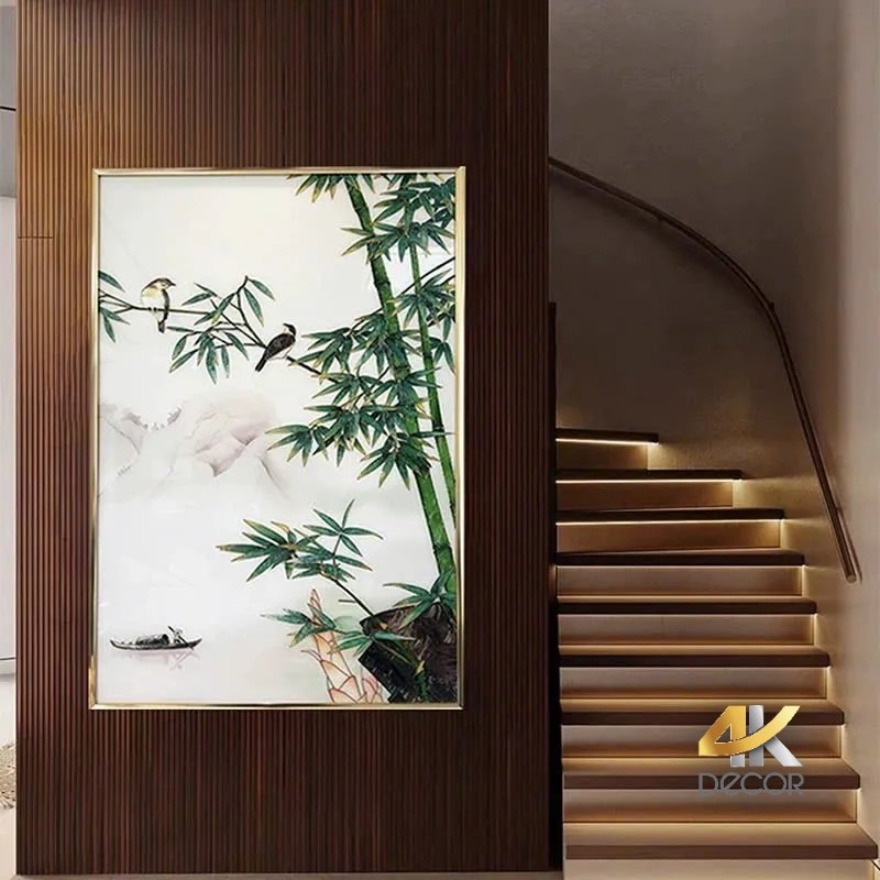 Cách chọn tranh phong thủy theo tuổi-Tranh cây tre