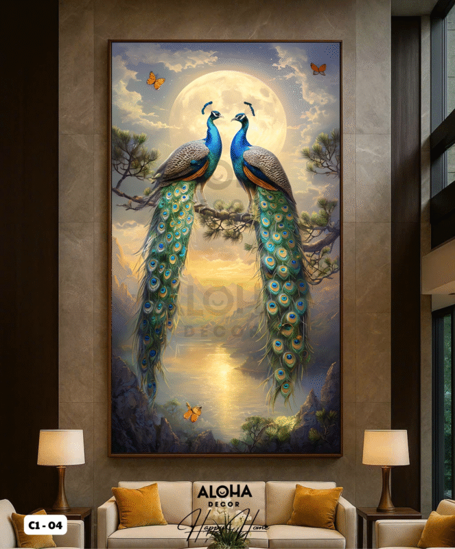 Tranh tráng gương là gì - tranh phong thuỷ