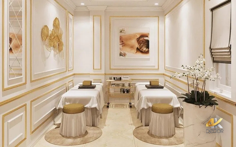 Tranh Spa tông màu pastel