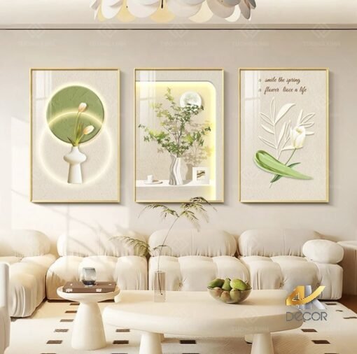 Giá tranh treo tường phòng khách