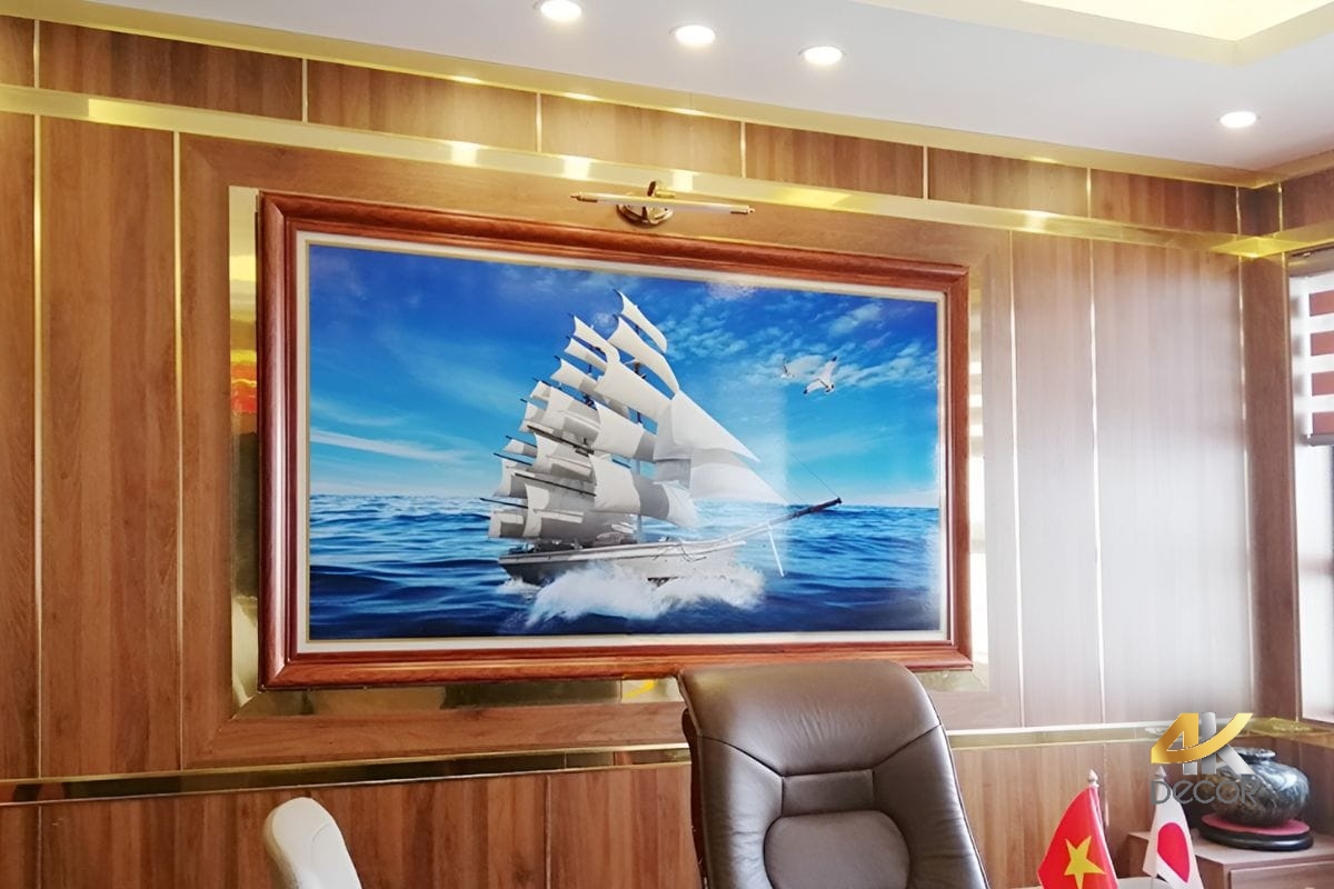 Tranh phòng họp phù hợp ngành tài chính & luật