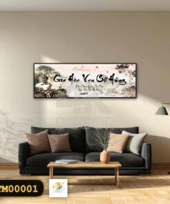 Tranh Canvas Gia Hoà Vạn Sự Hưng