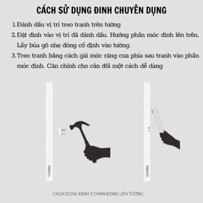 Cách sử dụng đinh chuyên dụng