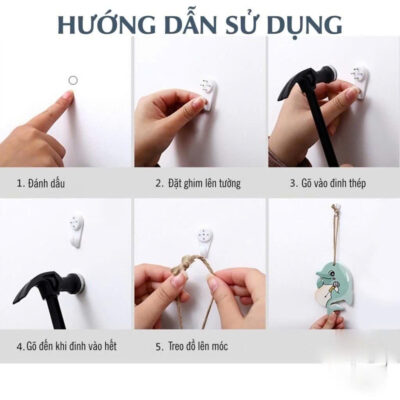 Hướng dẫn sử dụng đinh 3 chân