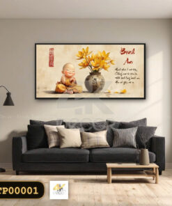 Tranh Canvas Bình An