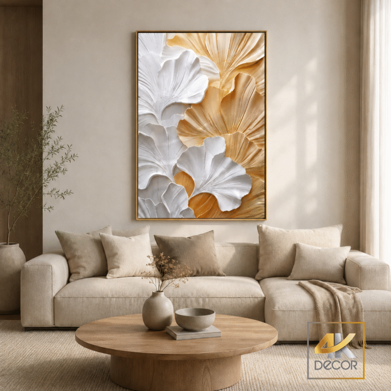 Tranh Canvas Bạch Quả Kim Tiền Tranh Canvas Bạch Quả Kim Tiền Tranh Canvas Bạch Quả Kim Tiền | LC00026