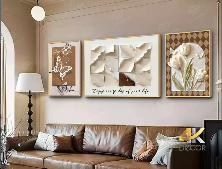 tranh canvas phòng khách