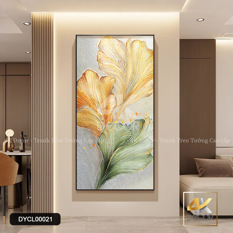 Tranh Canvas Kim Diệp Phú Quý | DYCL00021