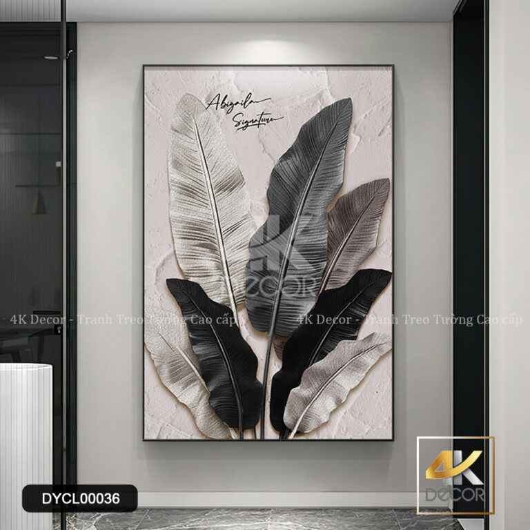 Tranh Canvas Hiện Đại Vũ Điệu Lá Khô | DYCL00036