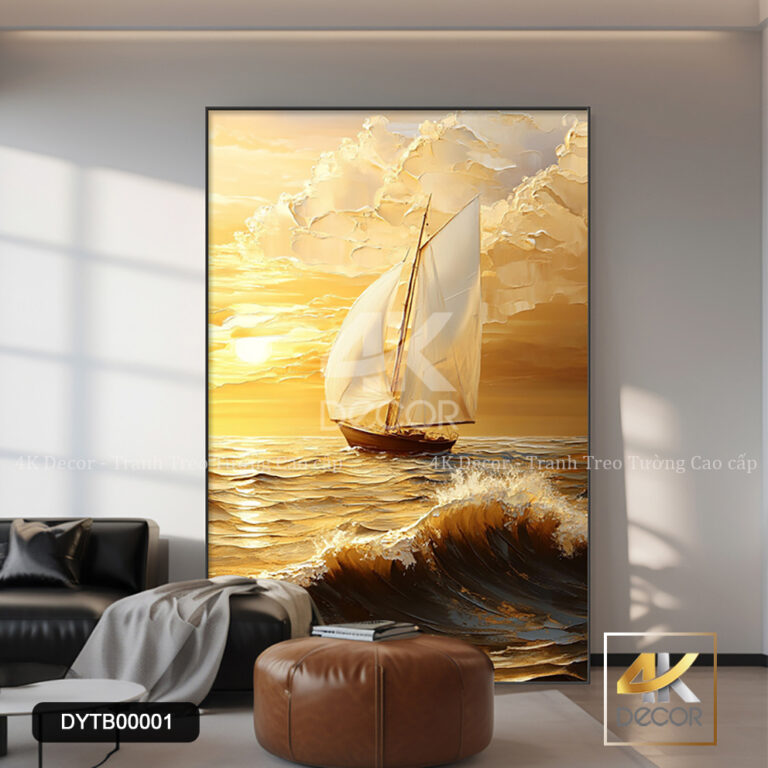 Tranh Canvas Thuận Buồm Xuôi Gió