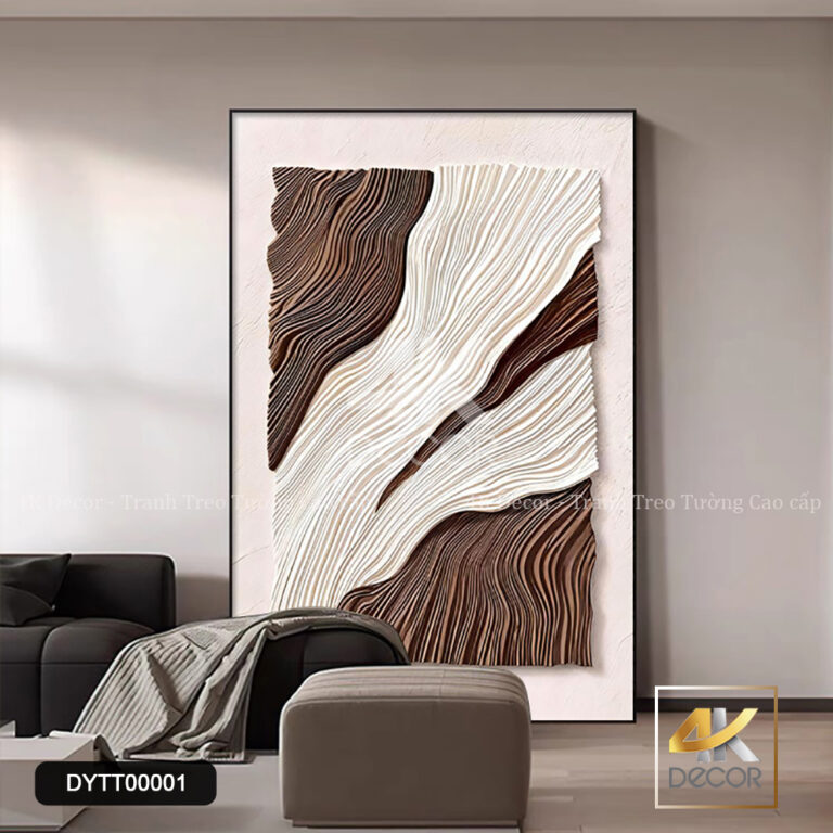 Tranh Canvas Vân Cát Sa Mạc