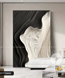 Tranh Canvas Dòng Chảy Đối Lập | DYTT00002