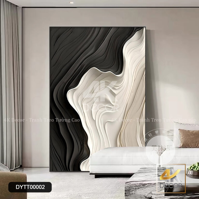 Tranh Canvas Dòng Chảy Đối Lập