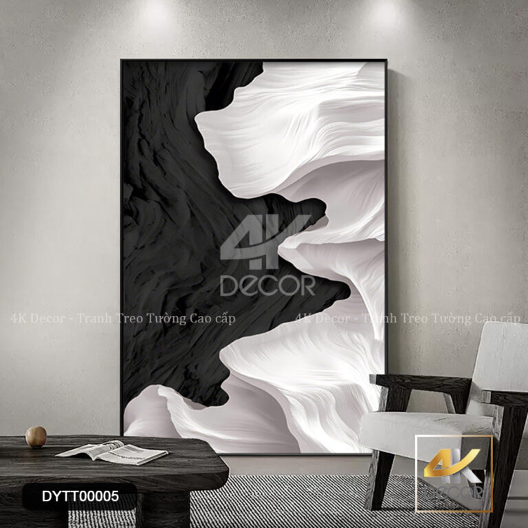 Tranh Canvas Bản Ngã Tĩnh Lặng
