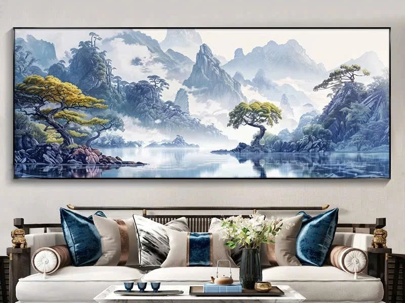 tranh sơn thủy hữu tình