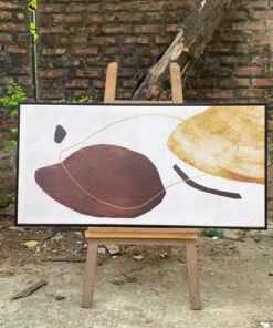 Tranh Canvas Trừu Tượng Khoảng Lặng Bình Yên
