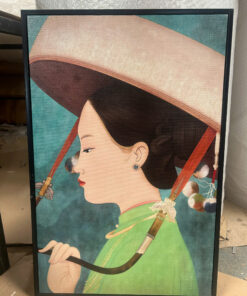 Tranh Canvas Nét Duyên Kinh Bắc