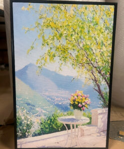 Tranh Canvas Nắng Sớm Bên Thung Lũng