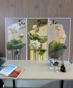 Bộ 3 Tranh Canvas Tâm - Thiện - An