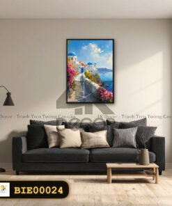 Tranh Canvas Địa Trung Hải