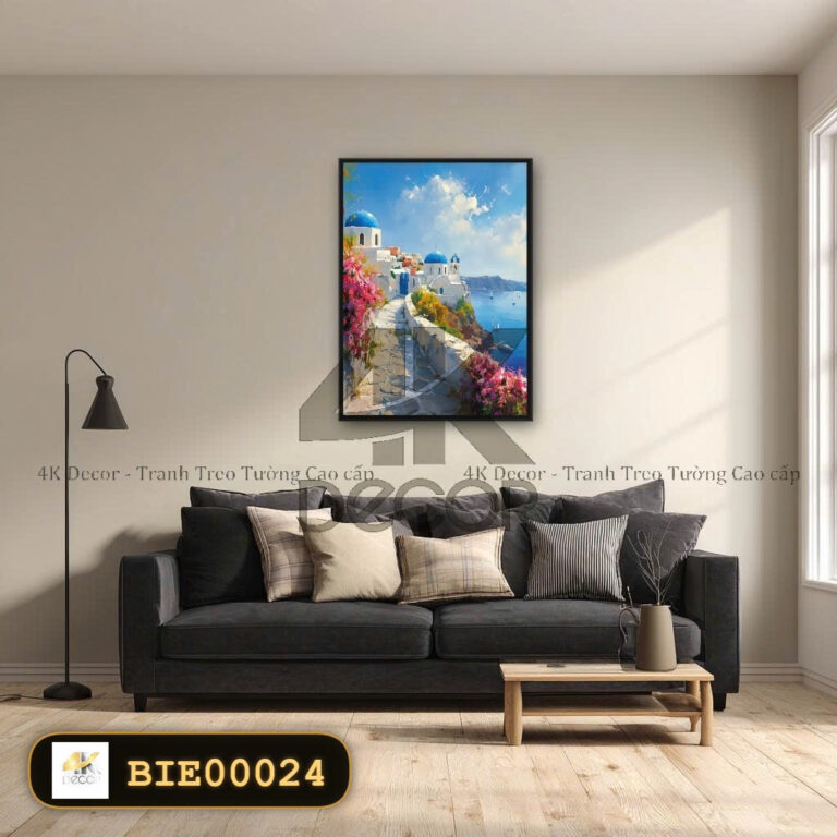 Tranh Canvas Địa Trung Hải