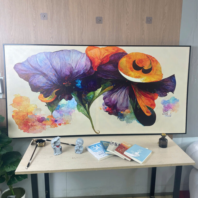 Tranh Canvas Sắc Hoa Mộng Mơ | 4K DECOR