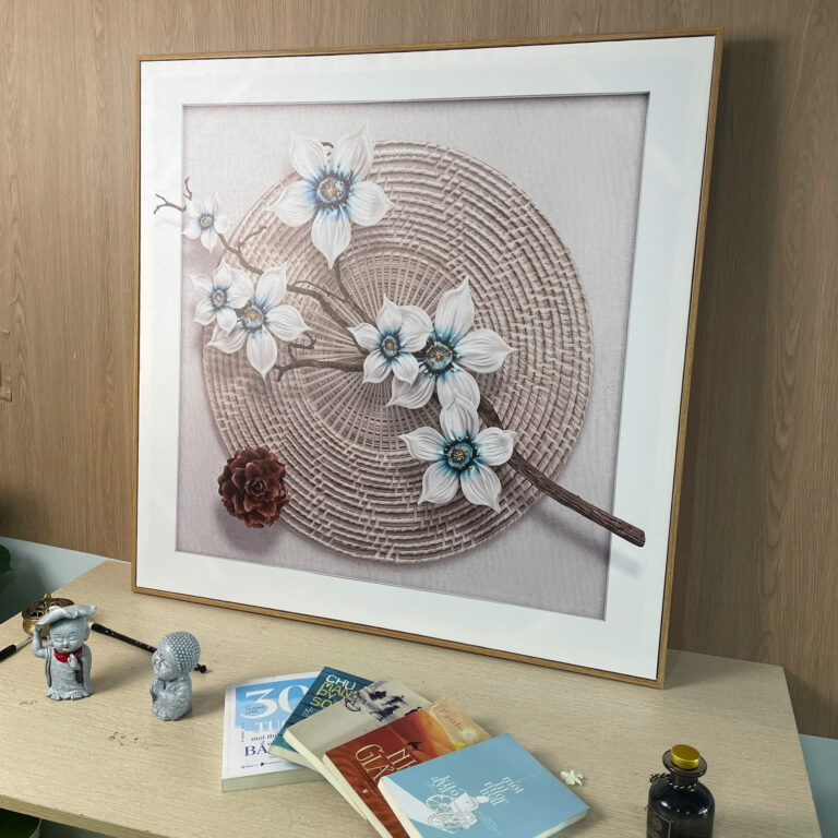 Tranh Canvas Hoa Mộc Thanh Nhã