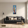 Tranh Canvas Thuyền Buồm Sắc Màu