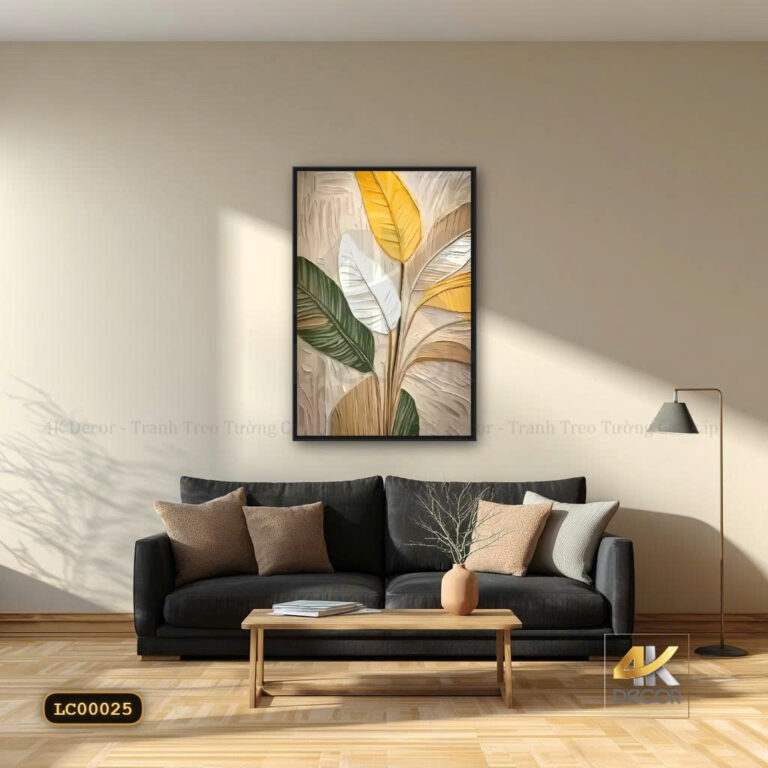 Tranh Canvas Sức Sống Diệp Lục