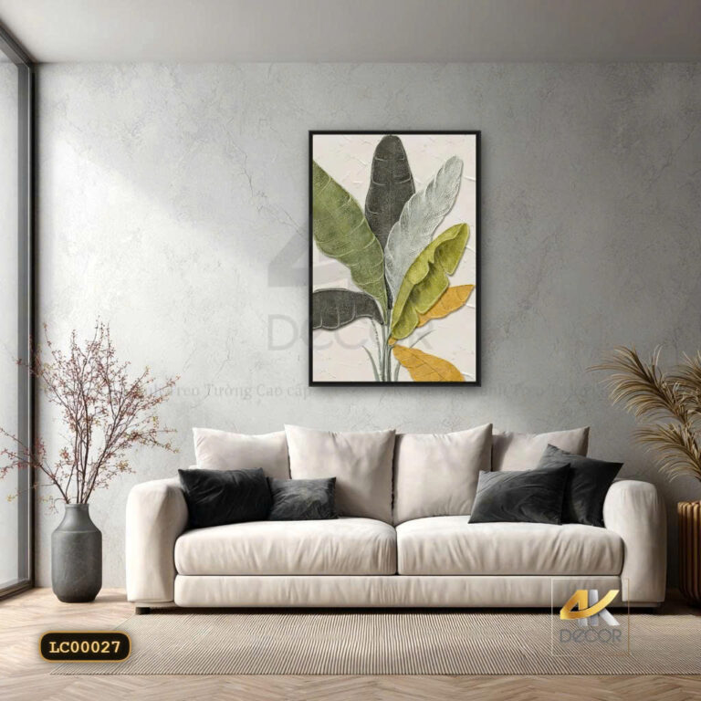 Tranh Canvas Sức Sống Diệp Lục
