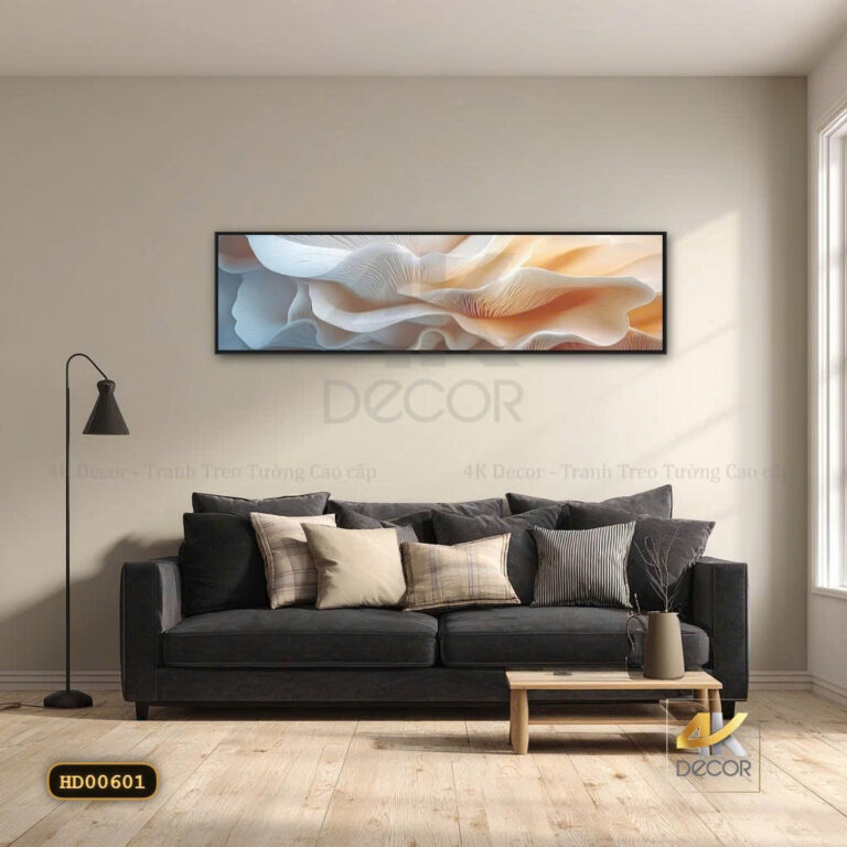 Tranh Canvas Trừu Tượng Sang Trọng