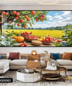 Tranh Tráng Gương Mùa Vàng Bội Thu