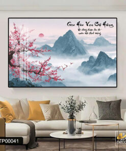 Tranh Tráng Gương Gia Hòa Vạn Sự Hưng