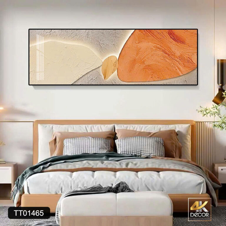 Tranh Tráng Gương Khối Trừu Tượng Hoài Niệm