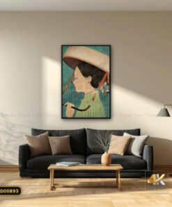 Tranh Canvas Nét Duyên Kinh Bắc
