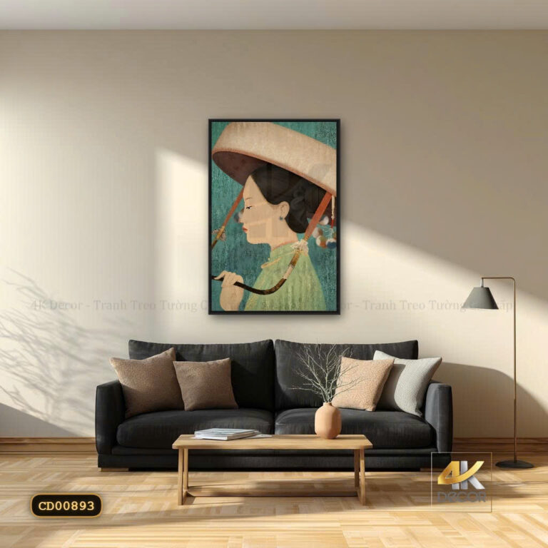 Tranh Canvas Nét Duyên Kinh Bắc