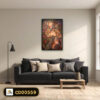 Tranh Canvas Trừu Tượng Giấc Mơ Hoàng Kim