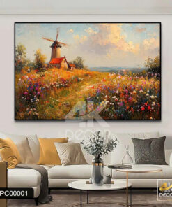 Tranh Canvas Hạ Vàng Bình Yên