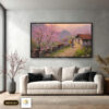 Tranh Canvas Bản Làng Vùng Cao