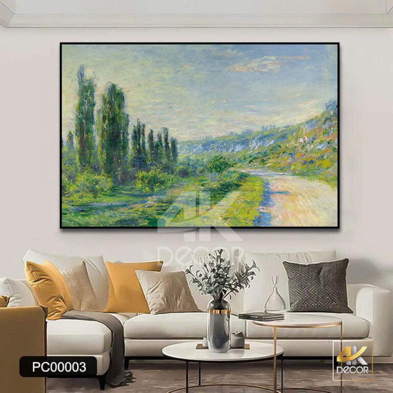 Tranh Canvas Phong Cảnh Lối Xanh