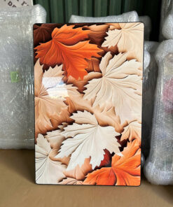 Tranh Tráng Gương Lá Phong Sắc Thu
