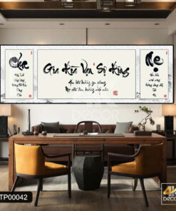 Tranh Tráng Gương Gia Hòa Vạn Sự Hưng | TP00042