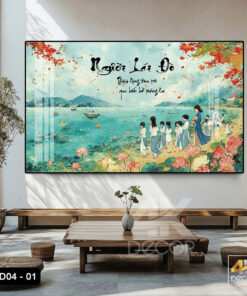 Tranh Tráng Gương Người Lái Đò