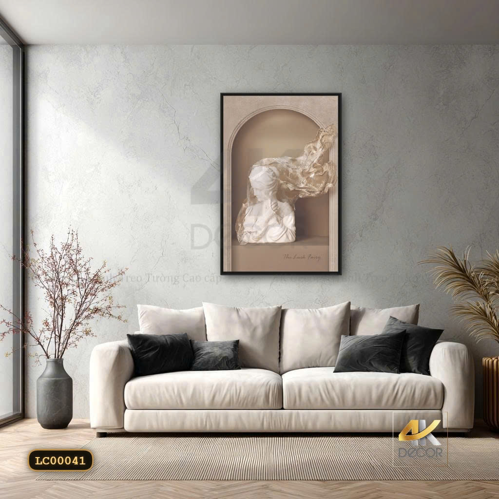 Tranh Canvas Tượng Nàng Tiên